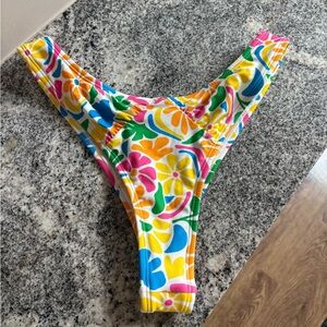 Wild Fable Multicolor Floral Bikini Bottom